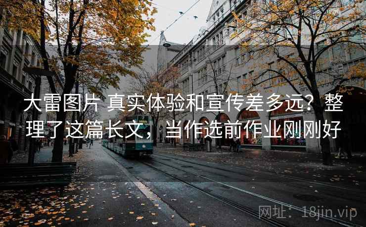 大雷图片 真实体验和宣传差多远?整理了这篇长文,当作选前作业刚刚好 大雷图片 真实体验和宣传差多远?整理了这篇长文,当作选前作业刚刚好